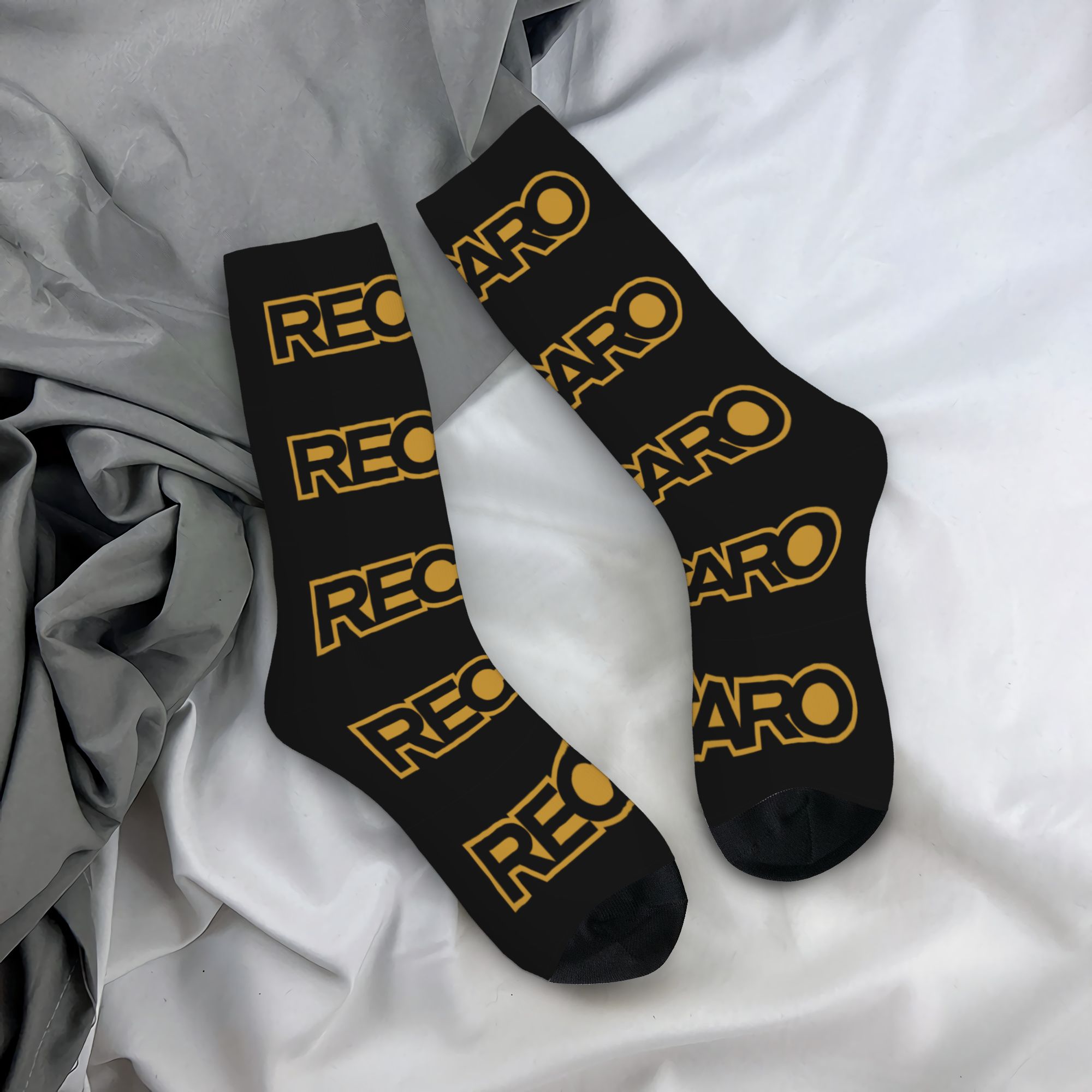 Dress Sock Men - جوارب رجالية ونسائية مخصصة بشعار ريكاروس،