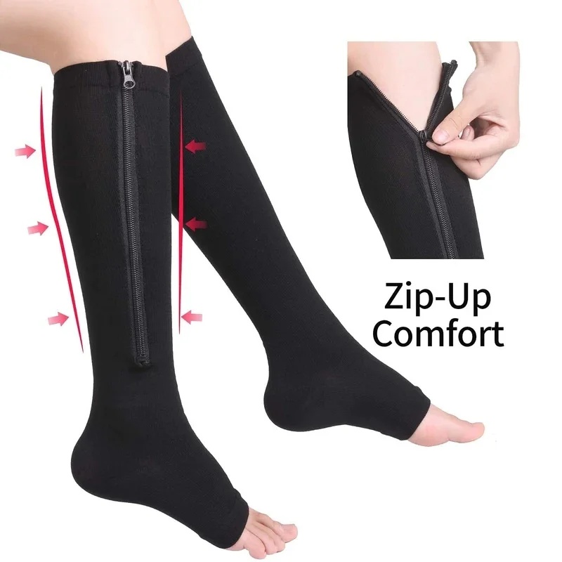 1/2/3/4 أزواج من الجوارب الطبي - مراجعة Compression Sock Medical وسعره