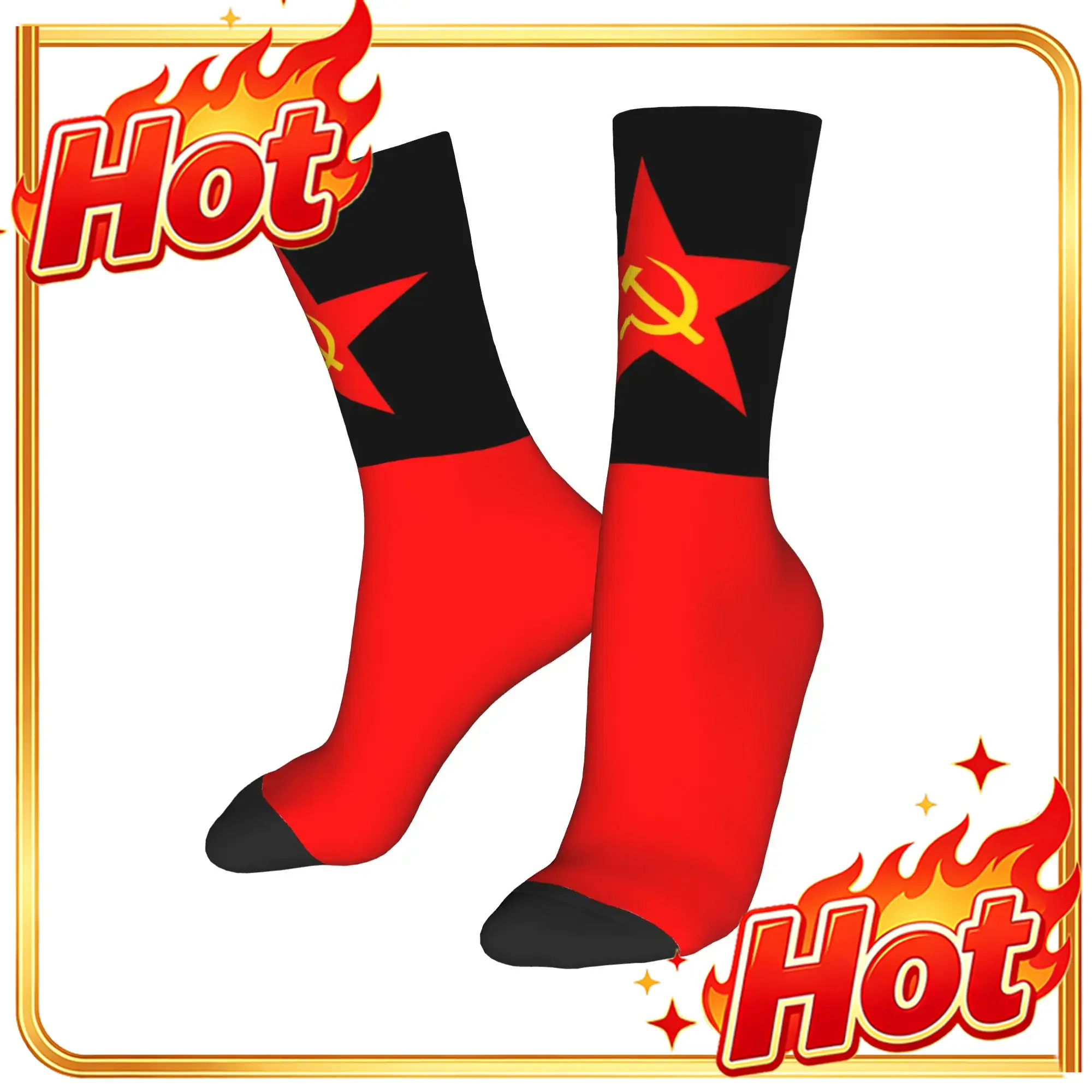 جوارب رجالية مطبوعة ثلاثية الأ - مراجعة Dress Sock Men وسعره